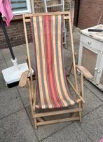 Zeer mooie deckchair, Tuin en Terras, Tuinstoelen, Ophalen of Verzenden, Zo goed als nieuw