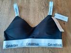NIEUW Calvin Klein sportbeha. Maat M., Kleding | Dames, Ondergoed en Lingerie, Calvin Klein, Ophalen of Verzenden, Zwart, BH