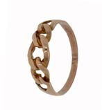 14k gouden band ring opengewerkt model knoop dames