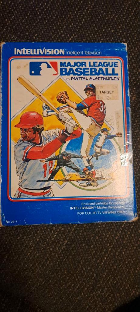 Intellivision Major League Baseball - Klassieker!, Spelcomputers en Games, Games | Overige, Gebruikt, Sport, 2 spelers, Vanaf 7 jaar