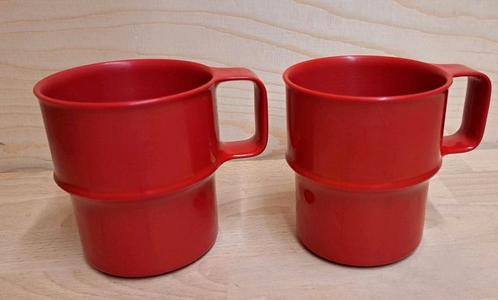 Mepal - mokken - rood, Caravans en Kamperen, Kampeeraccessoires, Gebruikt, Ophalen of Verzenden