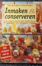 Inmaken & Conserveren - Sonja van de Rhoer, Gelezen, Tapas, Hapjes en Dim Sum, Vegetarisch, Ophalen of Verzenden