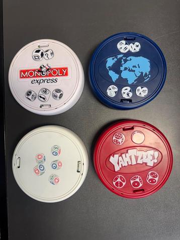 Complete set Hasbro Express reisspellen (4x klassiekers) beschikbaar voor biedingen