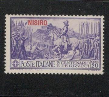 1930 20 cts-NISIRO Italiaanse-bezetting EGEÏSCHE-EILANDEN beschikbaar voor biedingen