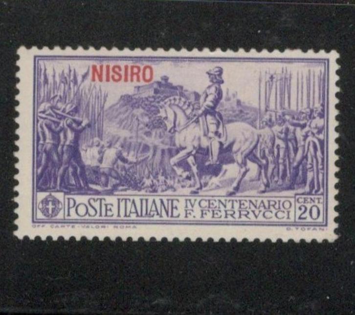 1930 20 cts-NISIRO Italiaanse-bezetting EGEÏSCHE-EILANDEN, Postzegels en Munten, Postzegels | Europa | Italië, Postfris, Ophalen of Verzenden