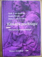 Klinische psychologie Theorieën en psychopathologie, Boeken, Ophalen of Verzenden, Zo goed als nieuw, Klinische psychologie