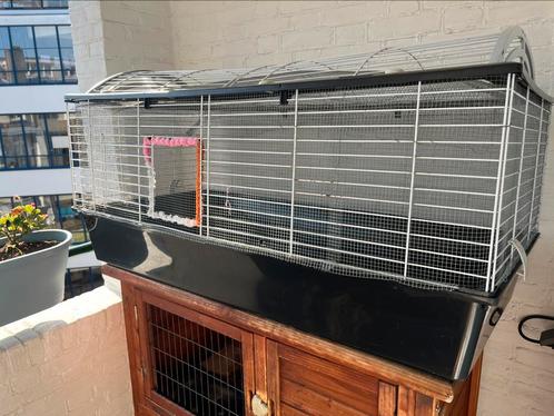 Fijne grote kooi voor huisdieren 120x58x62, Dieren en Toebehoren, Knaagdieren en Konijnen | Hokken en Kooien, Zo goed als nieuw