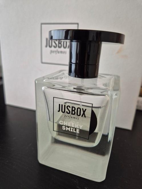 JUSBOX CHEEKY SMILE niche parfum uniseks geur dames heren, Sieraden, Tassen en Uiterlijk, Uiterlijk | Parfum, Gebruikt, Ophalen of Verzenden
