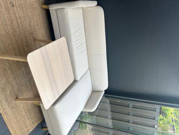 Bank en salontafel te koop