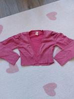 Roze glitter vestje/bolero - Maat 110, Ophalen of Verzenden, Zo goed als nieuw, Meisje, Trui of Vest