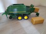 Bruder John Deere 690 balenpers, Kinderen en Baby's, Speelgoed | Speelgoedvoertuigen, Ophalen of Verzenden, Gebruikt