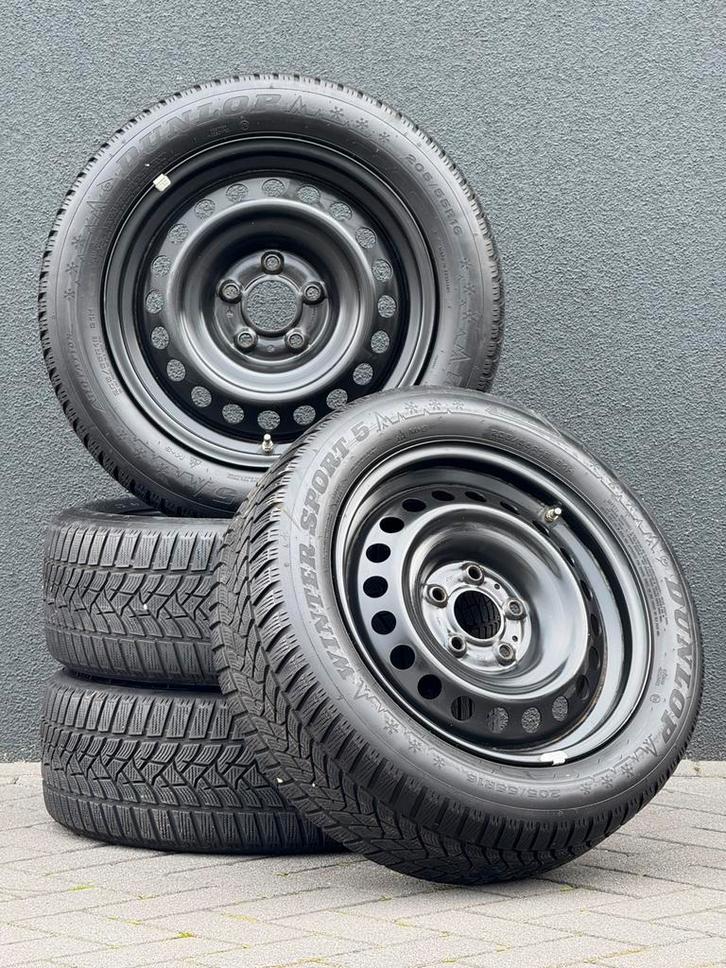 Stalen velgen 16 Inch 5x112 Skoda Seat Volkswagen Audi, Auto-onderdelen, Banden en Velgen, Banden en Velgen, Winterbanden, 16 inch