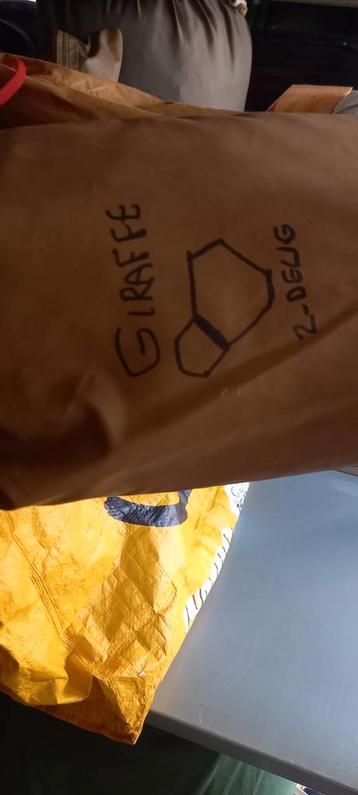 Grondzeil Giraffe 2-Delig met 1x binnentent gebruiken beschikbaar voor biedingen