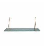 House Doctor Marble Wandplank Groen 70x24cm, Ophalen, Zo goed als nieuw