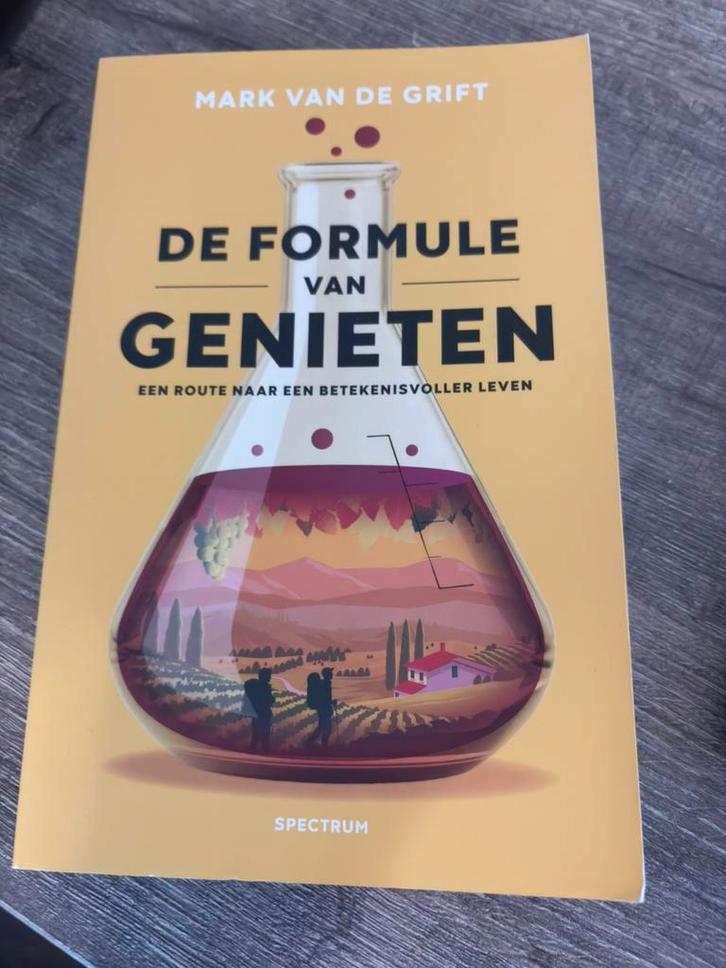 Mark van de Grift - De formule van genieten, Boeken, Psychologie, Zo goed als nieuw, Ophalen of Verzenden