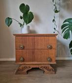 Vintage ladekastje / Antiek nachtkastje, Antiek en Kunst, Ophalen