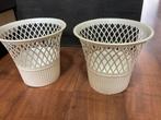 Vintage decoratiemanden, Ophalen of Verzenden, Gebruikt, Rond