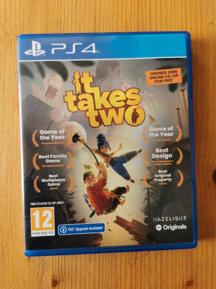 It Takes Two - PS4 - Co-op Avontuur, Spelcomputers en Games, Games | Sony PlayStation 4, Gebruikt, Avontuur en Actie, 2 spelers