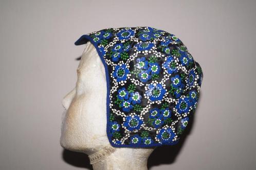 meerkleurige stipwerkmuts, Staphorster klederdracht, Antiek en Kunst, Antiek | Kleding en Accessoires, Ophalen of Verzenden