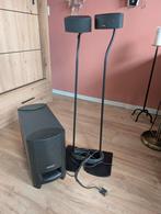 Bose 3·2·1 Series II speakerset met vloerstandaards, Gebruikt, 2.1-systeem, 70 watt of meer, Overige spelers