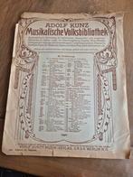 Adolf Kunz Musikalische Volksbibliotheek no. 1496, Ophalen of Verzenden