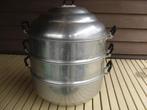 te koop   Bapao stomer, Huis en Inrichting, Keuken | Potten en Pannen, Ophalen of Verzenden, Gebruikt, Aluminium, Kookpan of Snelkookpan