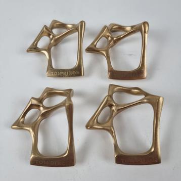 Tom Dixon servetringenset Brass "Bone" beschikbaar voor biedingen