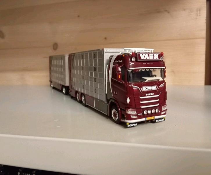Scania S Vaex vee combinatie WSI, Hobby en Vrije tijd, Modelauto's | 1:50, Nieuw, Bus of Vrachtwagen, Wsi, Ophalen of Verzenden