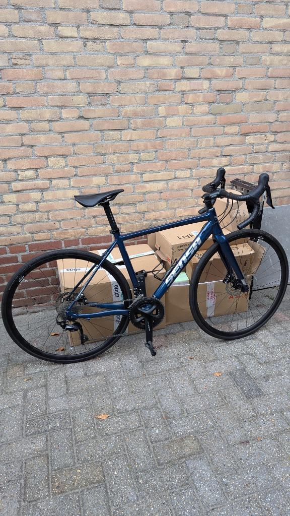 Racefietsen Sensa Veneto 105 Disc - 51cm, Fietsen en Brommers, Fietsen | Racefietsen, Zo goed als nieuw, Heren, Overige merken