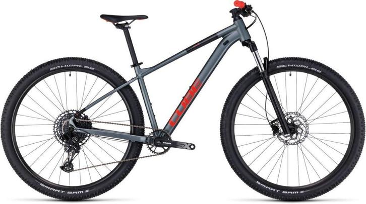 Cube analog Flashgrey/red NU 719.00, Fietsen en Brommers, Fietsen | Mountainbikes en ATB, Nieuw, Overige merken, Hardtail, Verzenden