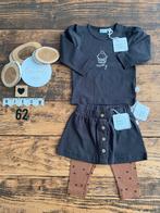 Baby meisje babylook setje shirt legging rok maat 62, Kinderen en Baby's, Ophalen of Verzenden, Nieuw, Meisje, Setje