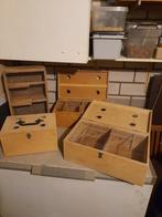4 Transport kooien/kisten., Ophalen, Gebruikt, Hout, Overige typen