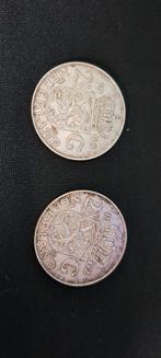 2 rijksdaalders 1960 en 1962, Setje, Zilver, 2½ gulden, Koningin Juliana