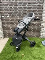 Stokke Xplory V6 Kinderwagen - Black Melange, Ophalen, Zo goed als nieuw, Overige merken