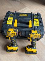 Stanley Fatmax Accu Boor-/Schroefset 18V Brushless, Gebruikt, Ophalen of Verzenden, Boor- en Schroefmachine, Minder dan 400 watt