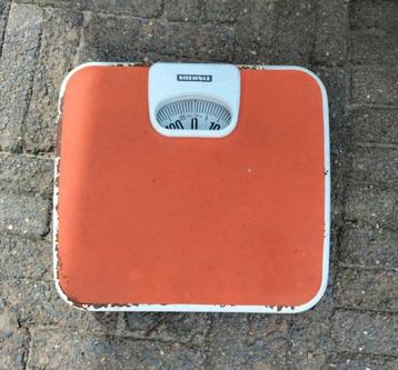 Weegschaal,RETRO,Oranje,SOEHNLE,1960,analoog,gewicht,Retro beschikbaar voor biedingen