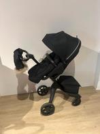 Stokke Xplory Kinderwagen Rick Black, Ophalen, Zo goed als nieuw, Overige merken, Voetenzak