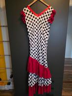 Carnaval Spaanse Flamenco jurk maat L, Ophalen of Verzenden, Maat 38/40 (M), Boven de knie