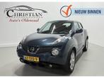 Nissan Juke 1.6 Acenta Eco | CLIMA | PARK. SENS (bj 2012), Auto's, 607 kg, Euro 5, 4 cilinders, Blauw