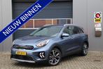 Kia Niro 1.6 GDi Hybrid Style Edition (bj 2020, automaat), Auto's, Kia, Gebruikt, Blauw, Leder en Stof, 23 km/l
