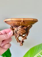 Mini gouden vintage console wandconsole wandplank, Huis en Inrichting, Woonaccessoires | Wandplanken en Boekenplanken, Ophalen of Verzenden
