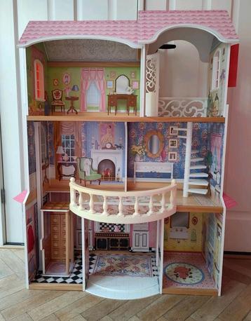 KidKraft poppenhuis 118 cm hoog 95 cm breed 32 cm diep  beschikbaar voor biedingen