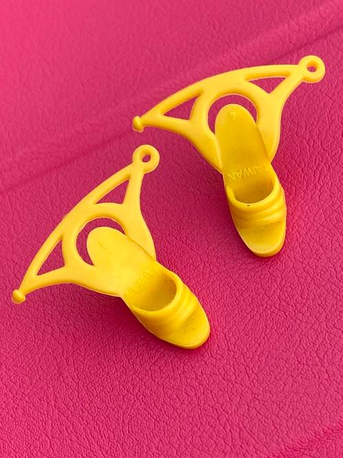 Vintage Superstar Barbie schoenen ‘79 Mattel Taiwan, Verzamelen, Poppen, Gebruikt, Accessoires, Ophalen of Verzenden