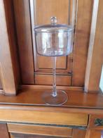 glazen stolp op voet. glazen stolp, Ophalen of Verzenden, Zo goed als nieuw