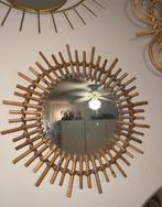 Spiegel met bamboe, Ophalen, Minder dan 50 cm, Zo goed als nieuw, Minder dan 100 cm