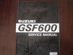 Suzuki GSF600 1995 Bandit motorcycle service manual handboek, Ophalen of Verzenden, Suzuki