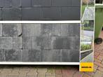 straksteen 20x30x5 cm grijs/zwart, Nieuw, Ophalen of Verzenden, 10 m² of meer, Beton