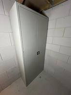lichtgrijze metalen kast hxbxd 180x80x38, Huis en Inrichting, Kasten | Roldeurkasten en Archiefkasten, Ophalen, Gebruikt, 50 tot 100 cm