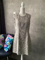 Mooie jurk van H&M van geweven zwarte stof maat 40, Maat 38/40 (M), H&M, Zwart, Ophalen of Verzenden