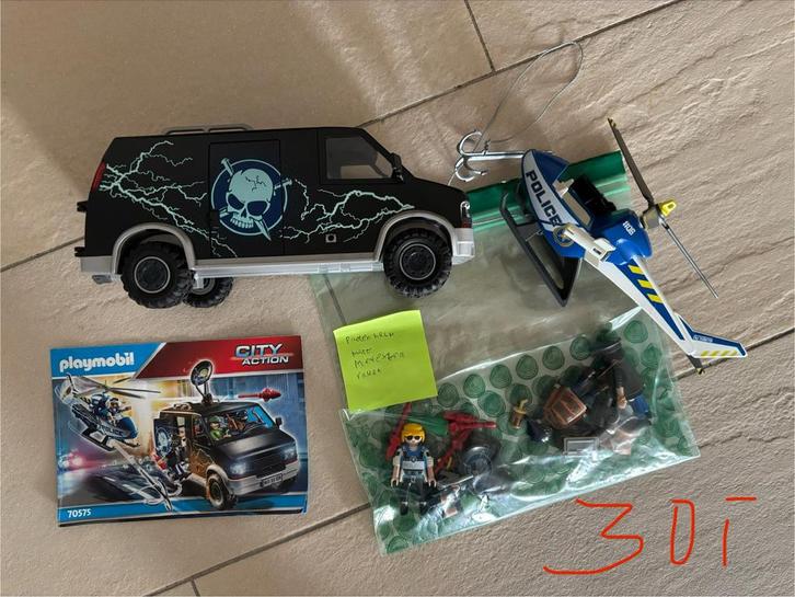 Playmobil Politie & Boeven Set, Kinderen en Baby's, Speelgoed | Playmobil, Zo goed als nieuw, Complete set, Ophalen of Verzenden